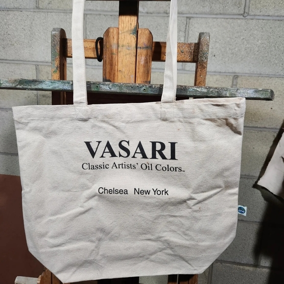 Douglas Scott Kelley fine art Bags Vasari Oil Color Canvas Tote